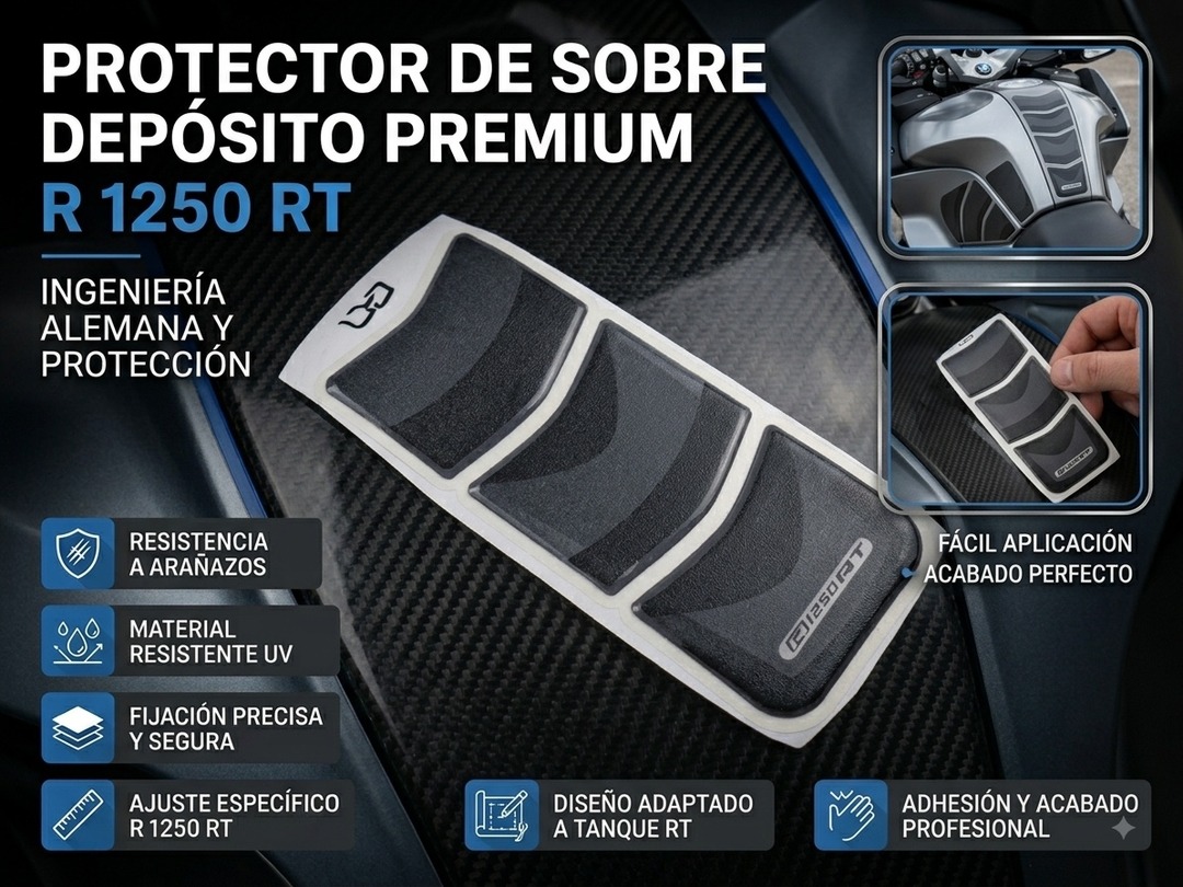 🏍️ Protector de depósito premium BMW R 1250 RT